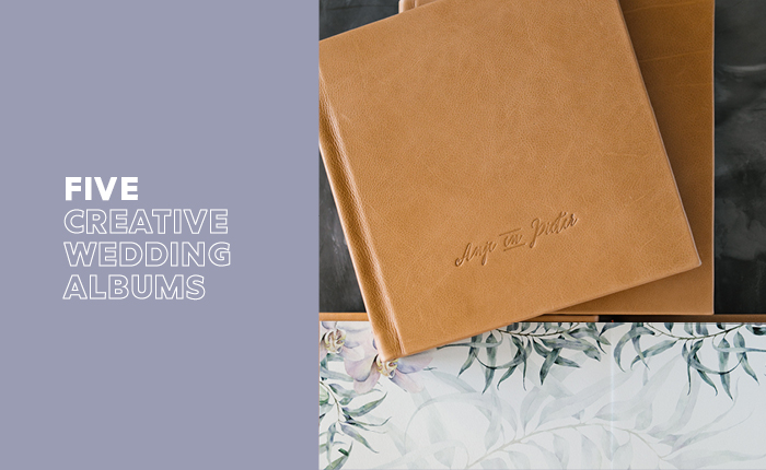 5 Creative wedding albums