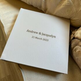 Best Wedding Albums In Gqeberha (Port Elizabeth), Eastern Cape South Africa 23 Photo books Off White Faux Leather